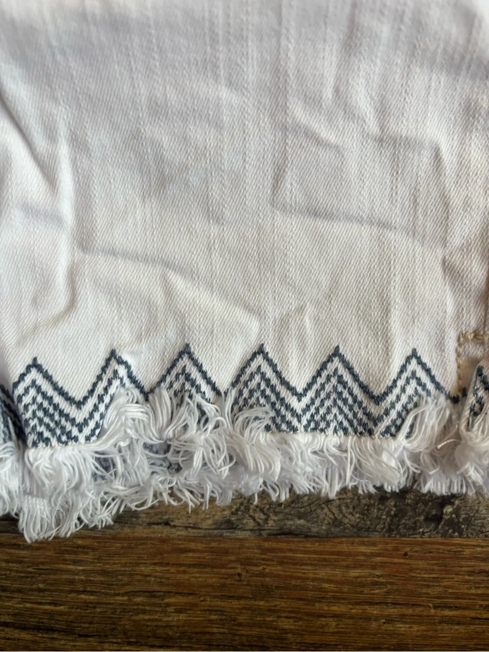 Miss me white mid-shorts girl size 12 (JK7785D3)